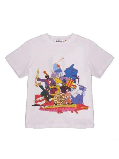 Shop Stella Mccartney T-shirt In Bianco