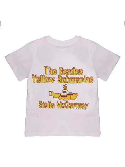 Shop Stella Mccartney T-shirt In Bianco