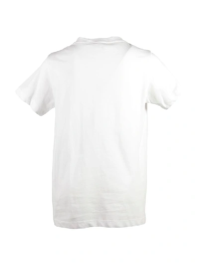 Shop Balmain T-shirt In Bianco