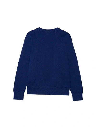 Shop Moncler Blue Sweatshirt
