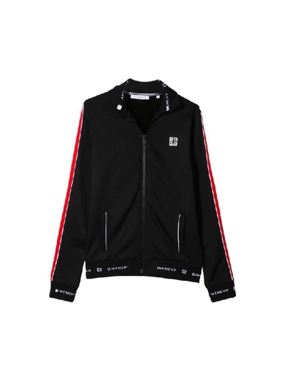 Shop Givenchy Black Sport Jacket In Nero