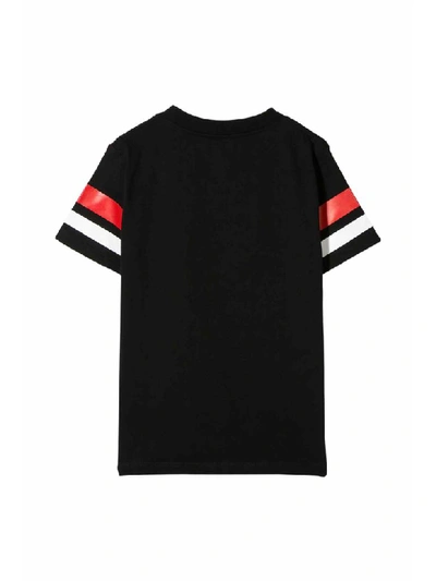 Shop Gcds Cotton T-shirt In Nero