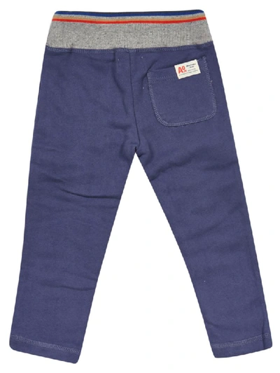 Shop Ao76 Classic Trousers In Indigo