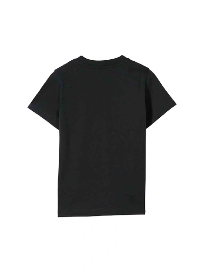 Shop Moncler Cotton T-shirt In Nera