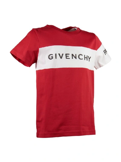 Shop Givenchy T-shirt In Rosso