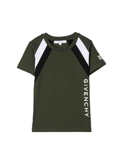 Shop Givenchy Cotton T-shirt In Kaki