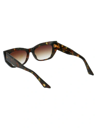 Shop Dita Sunglasses In Haute Tortoise