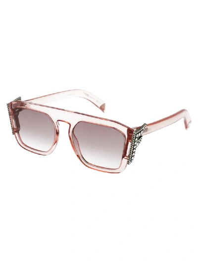 Shop Fendi Sunglasses In X Pink