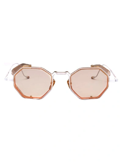 Shop Jacques Marie Mage Sunglasses In Bone