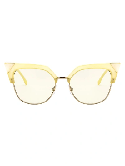 Shop Fendi Sunglasses In Guk Yellow