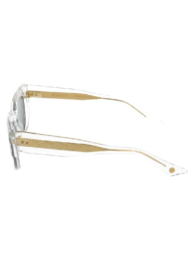 Shop Dita Sunglasses In Crystal Clear