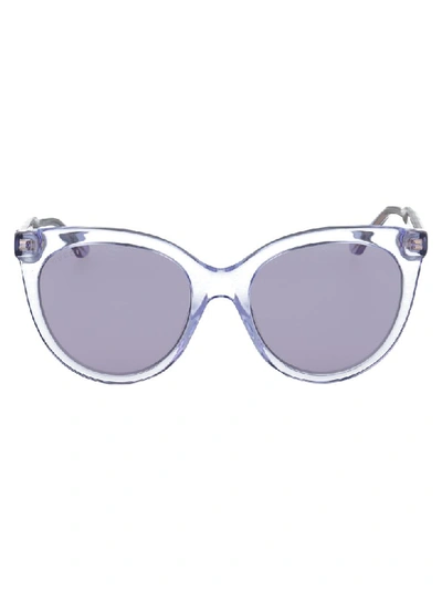 Shop Gucci Sunglasses In Violet Violet Violet
