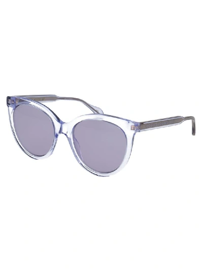 Shop Gucci Sunglasses In Violet Violet Violet