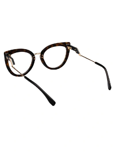 Shop Fendi Eyewear In Dark Havana