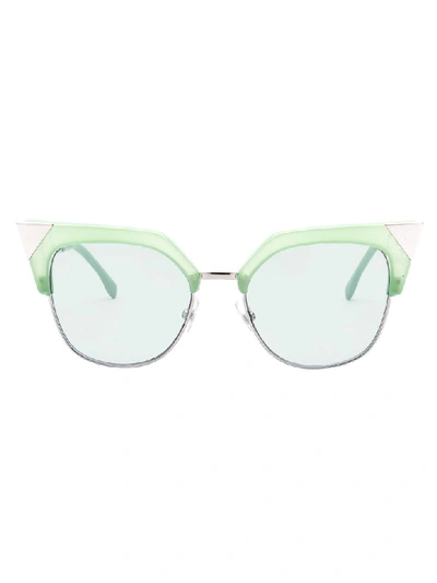 Shop Fendi Sunglasses In Edqz Green