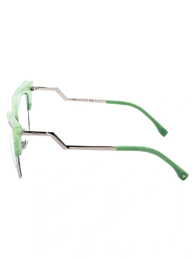 Shop Fendi Sunglasses In Edqz Green