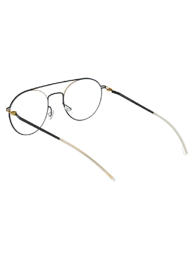 Shop Mykita Eyewear In Gold/jetblack