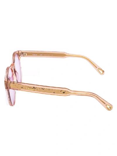 Shop Chloé Sunglasses In Peach