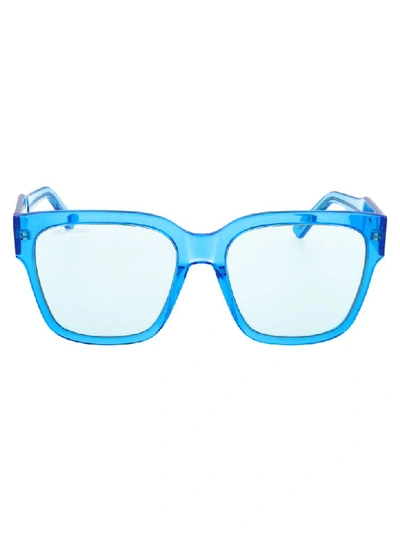 Shop Balenciaga Sunglasses In Light Blue Light Blue Light Blue