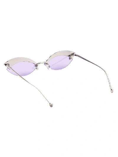 Shop Fendi Sunglasses In Ur Lilac