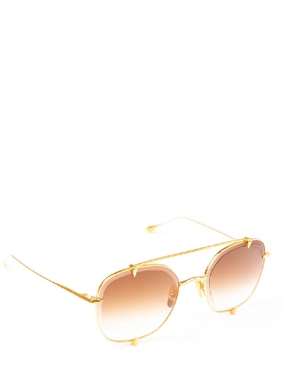 Shop Dita Sunglasses In Gld