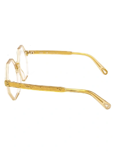 Shop Chloé Eyewear In Honey