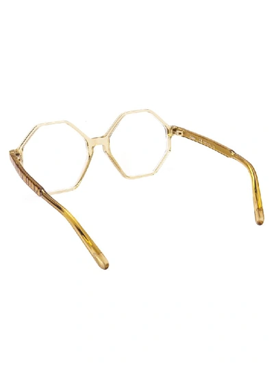 Shop Chloé Eyewear In Honey