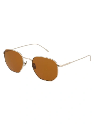 Shop Lacoste Sunglasses In Rose Gold