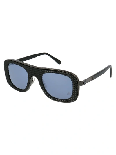 Shop Philipp Plein Sunglasses In Jmzj Black Nickel Black
