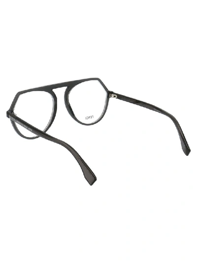 Shop Fendi Eyewear In Grey
