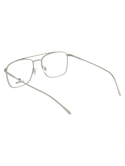 Shop Lacoste Sunglasses In Silver