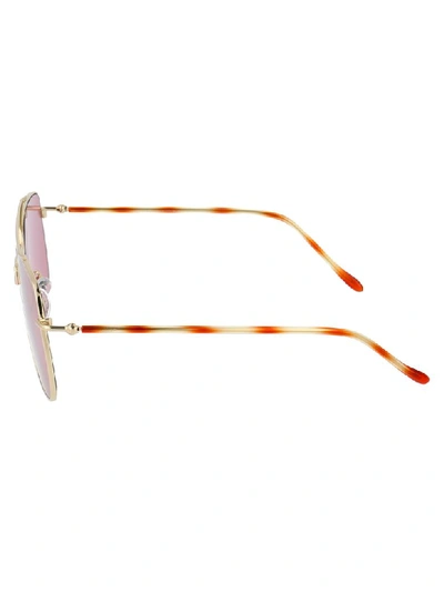 Shop Spektre Sunglasses In Oro/bordeaux