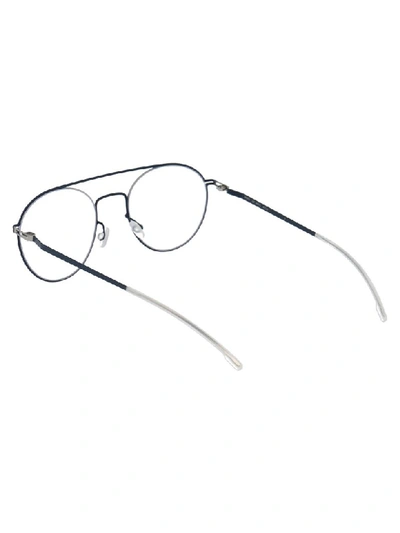 Shop Mykita Eyewear In Silver/navy