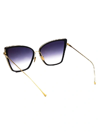 Shop Dita Sunglasses In K Gold