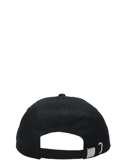 Shop Fila 6 Pannel Cap Hats In Black Cotton
