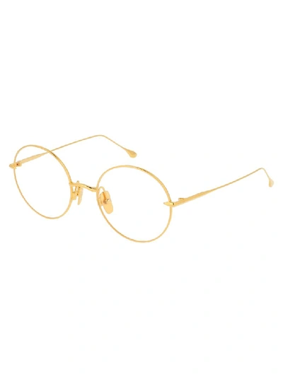 Shop Dita Eyewear In Yellow Gold