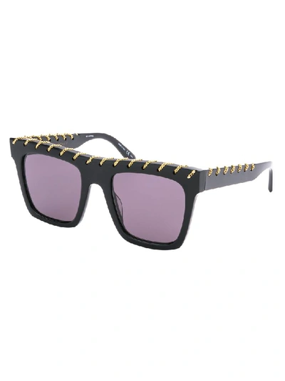 Shop Stella Mccartney Sunglasses In Black Black Grey