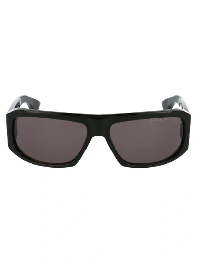 Shop Dita Sunglasses In Black/silver