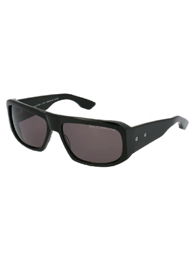 Shop Dita Sunglasses In Black/silver