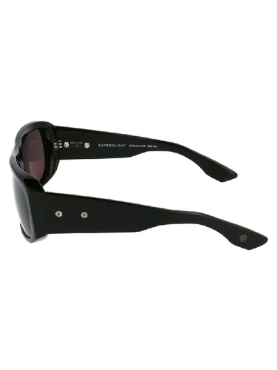 Shop Dita Sunglasses In Black/silver