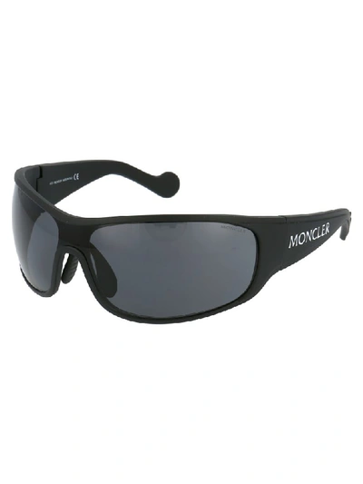 Shop Moncler Sunglasses In D Black