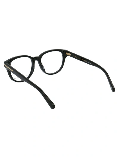 Shop Stella Mccartney Glasses In Black Black Transparent