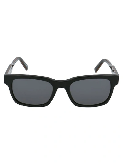 Shop Ermenegildo Zegna Sunglasses In A Black