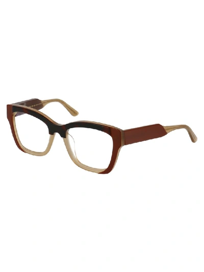 Shop Marni Eyewear In Avana/turtledove/honey