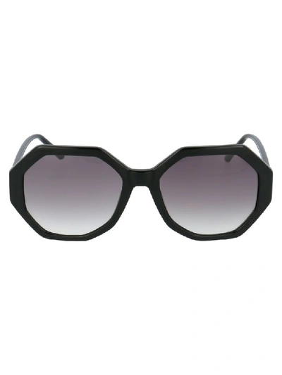 Shop Calvin Klein Sunglasses In Black