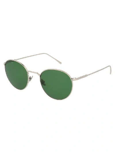 Shop Lacoste Sunglasses In Silver