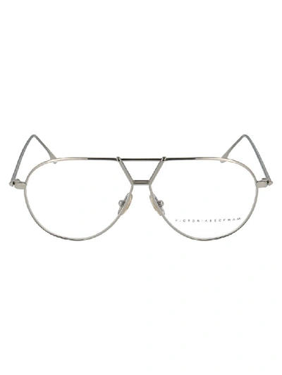 Shop Victoria Beckham Eyewear In Siver