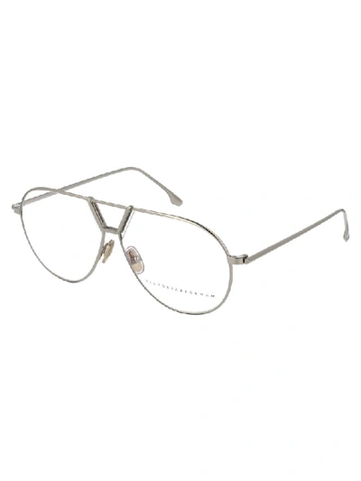 Shop Victoria Beckham Eyewear In Siver