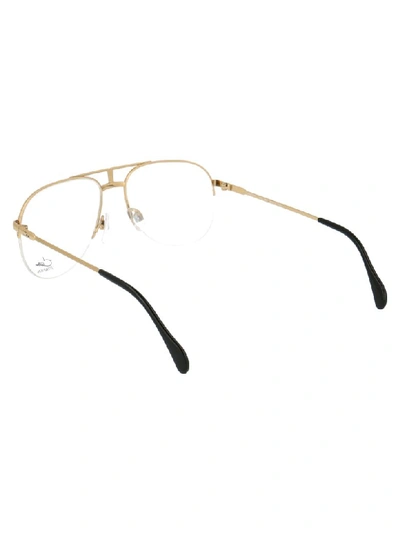 Shop Cazal Eyewear In Gold