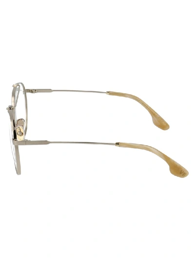 Shop Victoria Beckham Eyewear In Light Gold